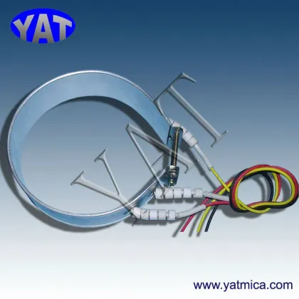 Mica electric helix coil heater elements