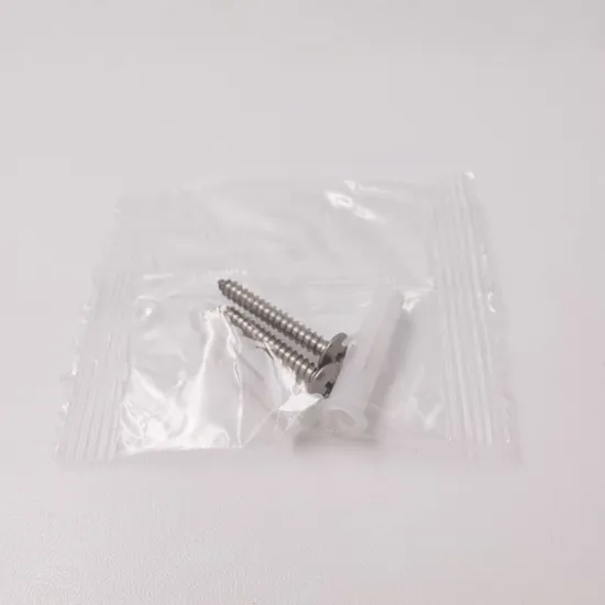 Accessory Pack 3.5X25 TA Screw 6X30 Plastic Anchor