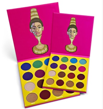 Custom High Pigment Glitter Matte Eyeshadow Palette - 16 Colors on Sale