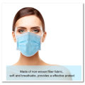 Disposable medical face mask