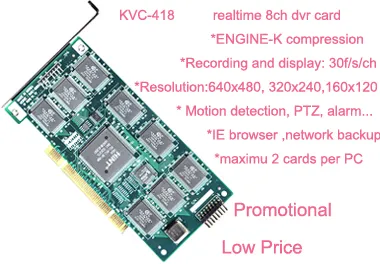 8ch Real time DVR Card ( Promotional )