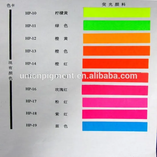 Fluorescent sappire pigment for ink plastics coatings etc
