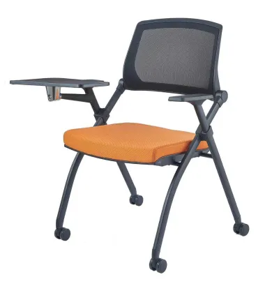 Multi-color Mesh Conference Training Chair With Tablet
