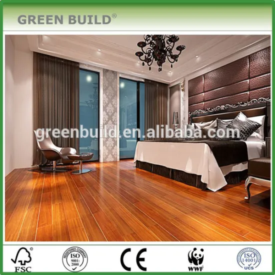 UV oil Teak Flat natural Solid Wood Flooring