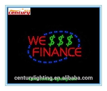 we finance animated led sign