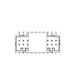 AW2016M-2XNP 2,00mm SHIP SMT Wafer Connector