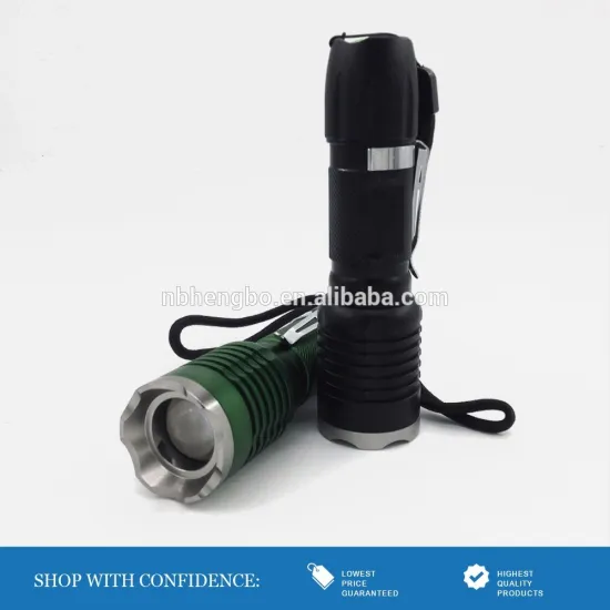 120 Lumen Zoomable Torch Ultra Bright XPE Police Flashlight