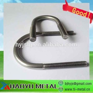 gr5 titanium slotted nut for bicycle