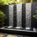 Parede externa de água para jardim