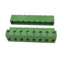 28-12AWG 15A brass 8pin PCB pluggable terminal block