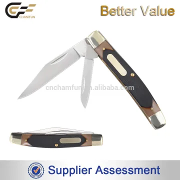 2 Blade Multi Blade Traditional Folding Hunting Knife