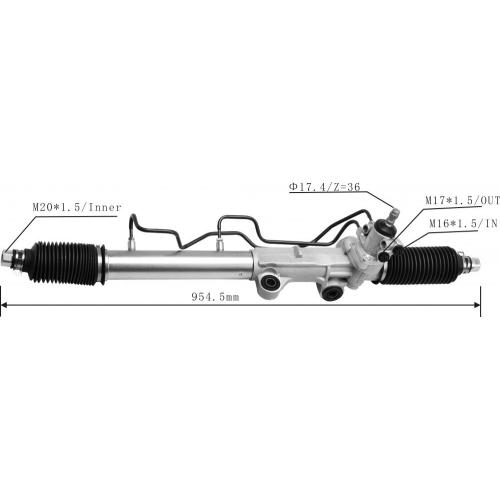 CRÉMAILLÈRE DE DIRECTION ASSISTEE LHD POUR Toyota Prado 3400