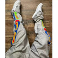 Orange Men's Jogger Pants Custom