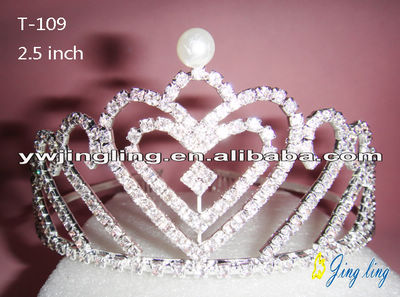 Heart Valentine's Day Pageant Crowns