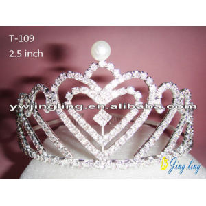 Heart Valentine's Day Pageant Crowns