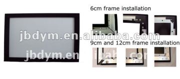 fixed frame projector screen(splice frame, 1/2 package, easy transportation)
