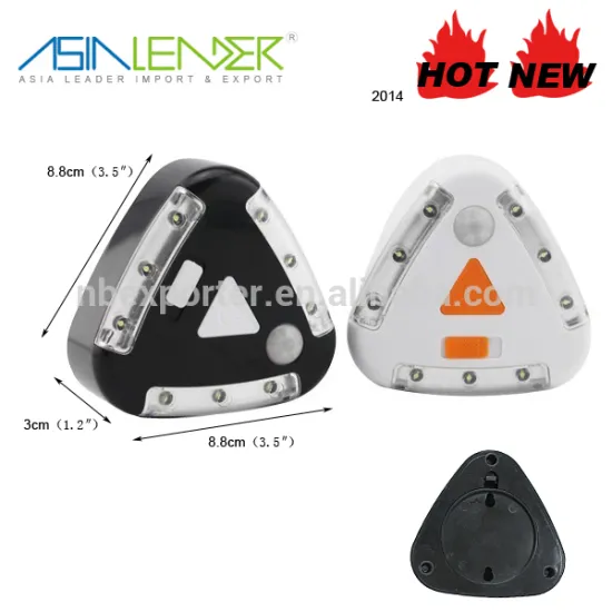 Triangle Shape Led Motion Sensor Lamp