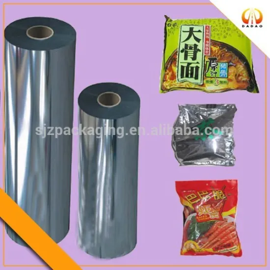 metallized aluminum cpp film/vmcpp for flexible packaging