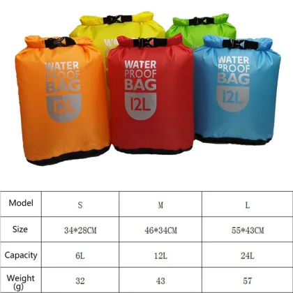Custom Outdoor Swimming Rafting Kayak River Trekking Floating Waterproof Backpack Dry Bags