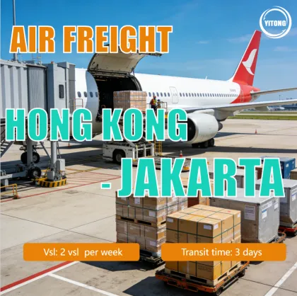Hong Kong to Jakarta Indonesia Air Logistics