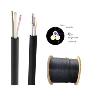 ASU80 Outdoor Aerial Optic Fiber Cable: Specifications and Features for 4, 12, and 24 Cores with G652D PE or LSZH Jacket