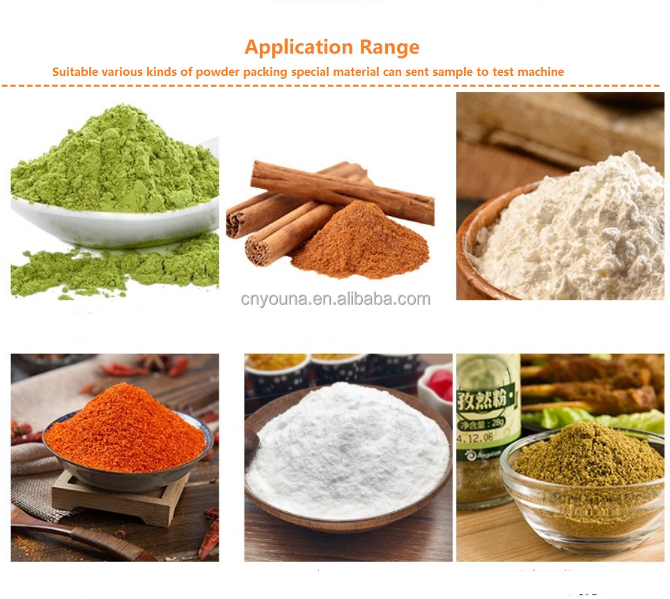 Semi-auto Dry Powder Filler Machine For Flour Weighing And Filling ...