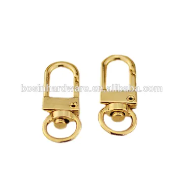 Fashion High Quality Metal Gold Swivel Lobster Clasp