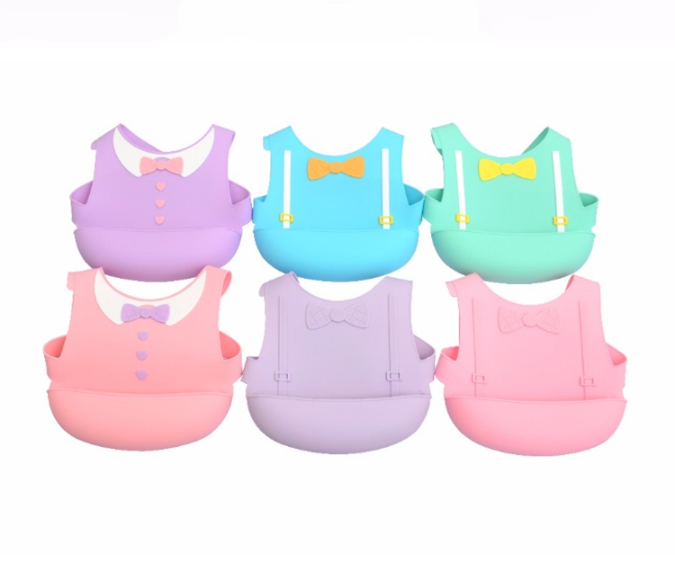 Best Quality Newborn Baby Waterproof Pinafore Feeding Bibs