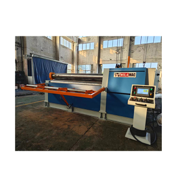CNC Hydraulic 4 Wałka maszyna zginająca W12-12x2500 mm