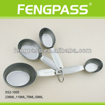 4pcs stainless steel measuring spoon set(65-37-11)