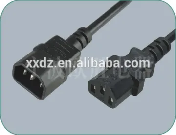 Computer Power IEC Connector Male and Female C13,C14