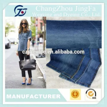 JF-V1090 cotton polyester different color denim fabrics textiles
