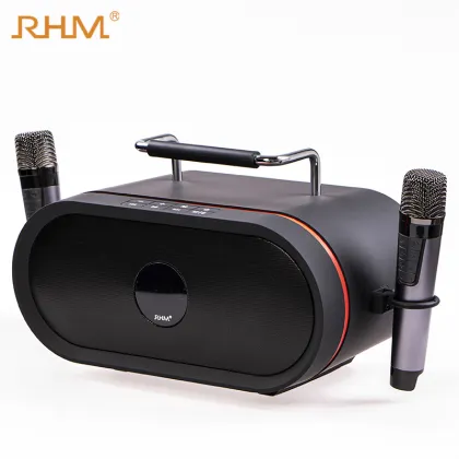 RHM RM-K666 Wireless Outdoor Speakers with Microphone - Karaoke Audio System