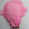 Feathers de avestruz sintética rosa 30cm-35cm para decoração de mesa de festas