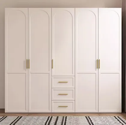 Solid wood wardrobe armoire