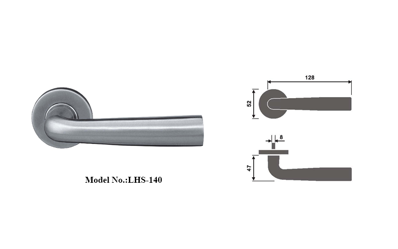 Simple Design Solid Door Handles