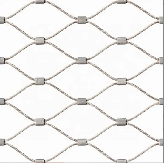 Professional Standard Stainless Steel Wire Rope Net for Sale