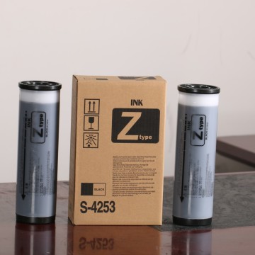 Tinta digital de Tipo Z Premium Z para duplicadores RISO: compatibilidad con los modelos S-4253, S-4253E, EZ, MZ, MV, S-7612 y S-7612E