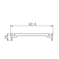 Molde de pared de cortina H13 de calidad H13 H13