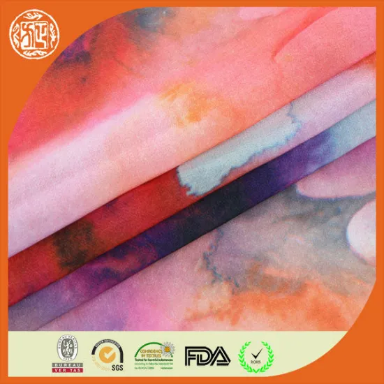 2014 fashion designed 75D polyester chiffon cloud print fabric