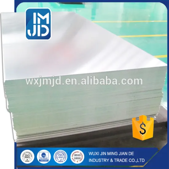 rich stock 3105 H18 mirror sheet aluminums price