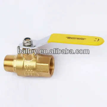 male-female thread brass ball valve UL appoved .water,oil ,gas ball valve