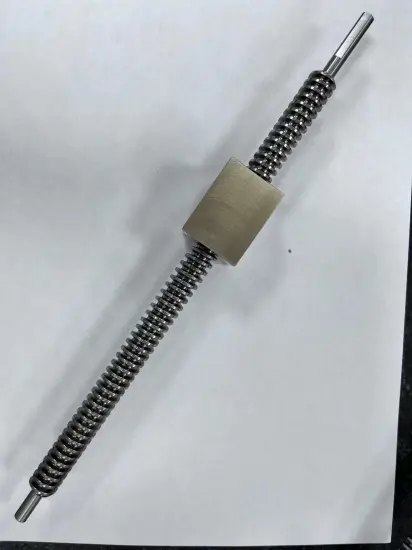 Inch lead screw T14x4 and nut