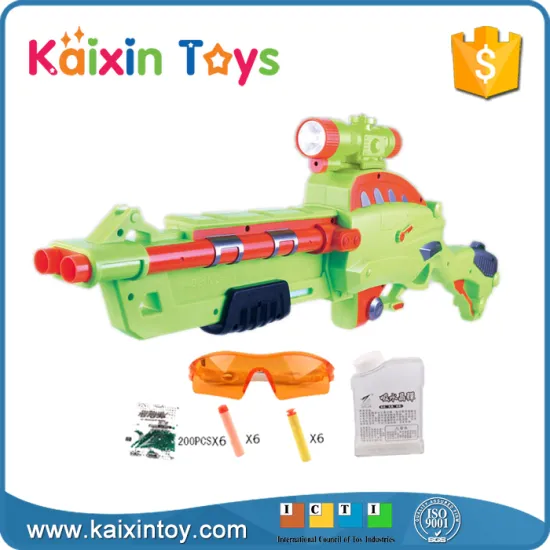 10273854 Hot Selling Christmas Gift Child Plastic Soft Crystal Water Gun