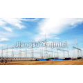 Electric Power Transmission Tower Substation Steel Structure