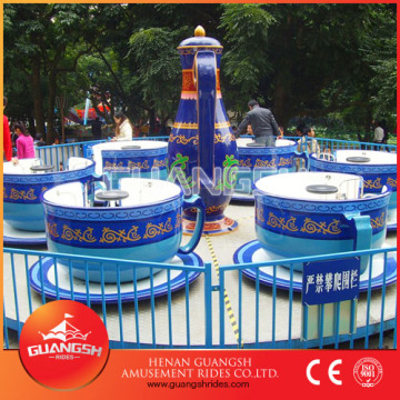 Hot selling new amusement rides rotating coffee/tea cups rides for kids and adults