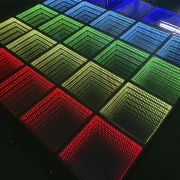 Mitushow Sale: IP62 Waterproof DMX Infinity Magnetic 3D Dance Floor LED Panels for Weddings