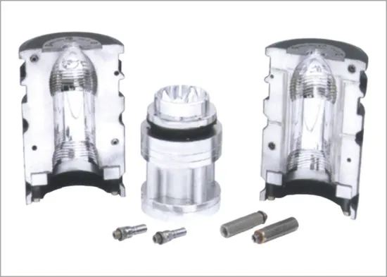 3cavity aluminium blow mould