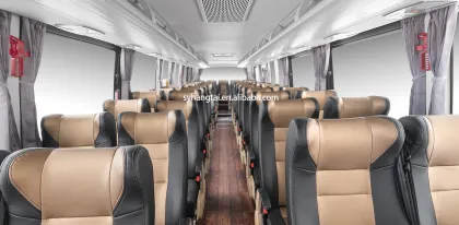 50-Seat All Weather Coach with Hydrogen Fuel Cell Technology: 450km Range Intercity Bus