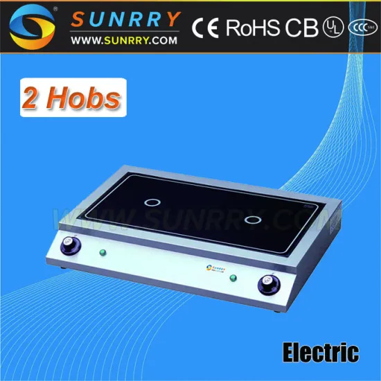 New Design high quality electric portable induction hob with two burners